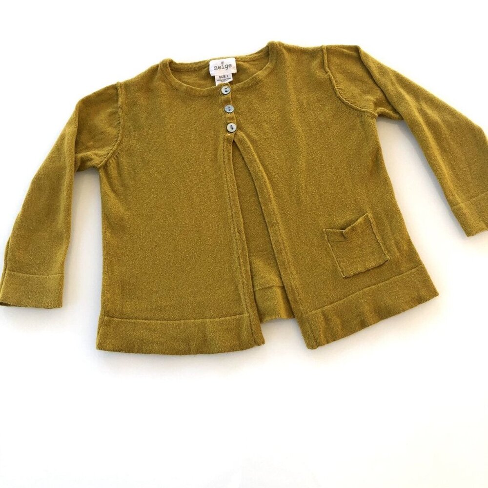 Neige Mustard Cardigan